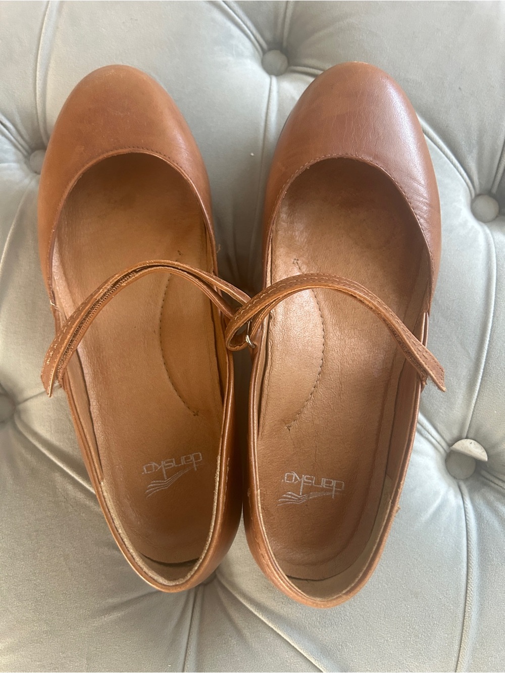 Dansko Leather mary janes